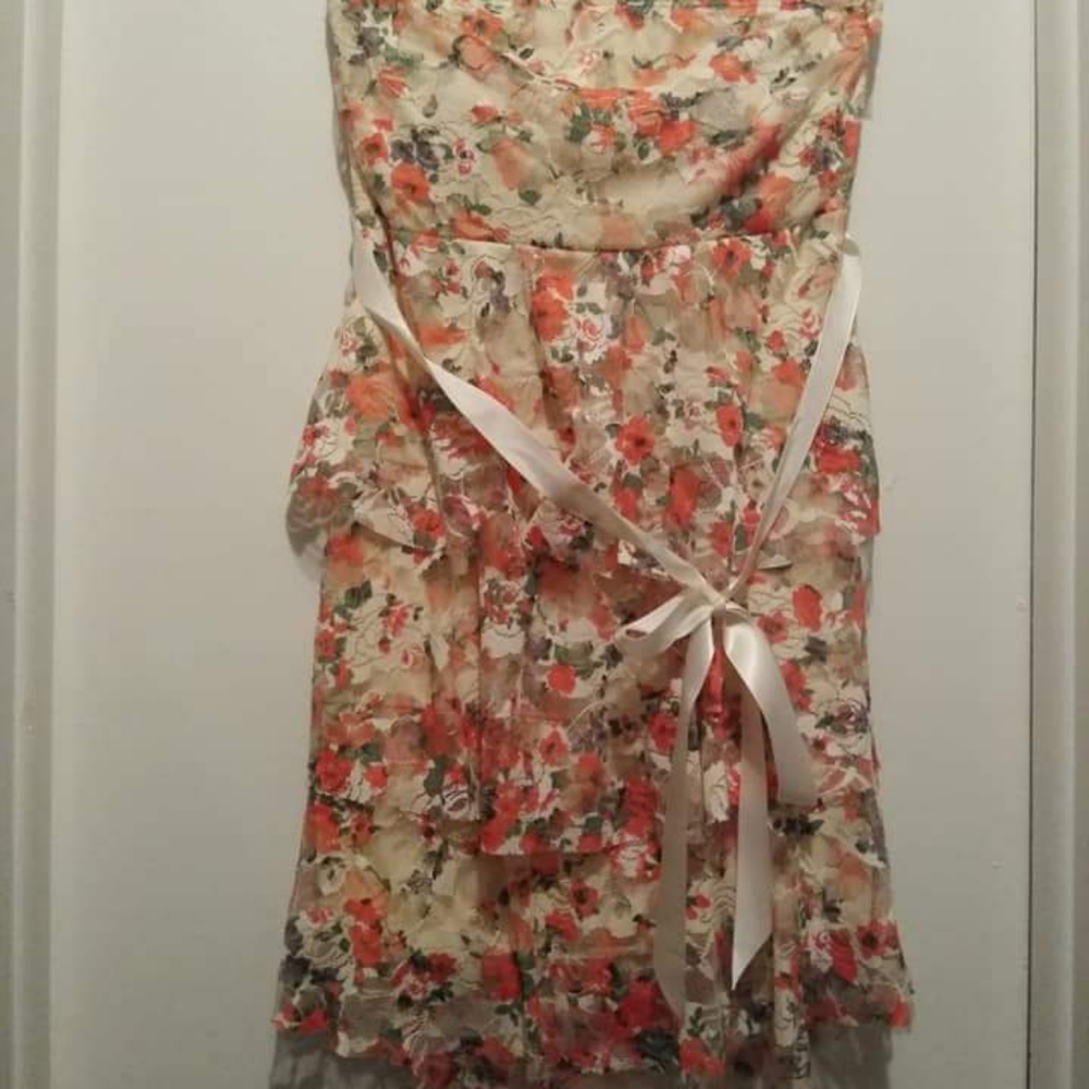 Floral cocktail dress